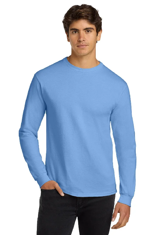 Cool Pants Gildan Mens Ultra Long Sleeve Crewneck T-Shirt - Carolina Blue