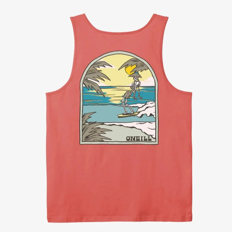 Modern T-shirts Oneill Chill Bones Tank Top -  Hot Red