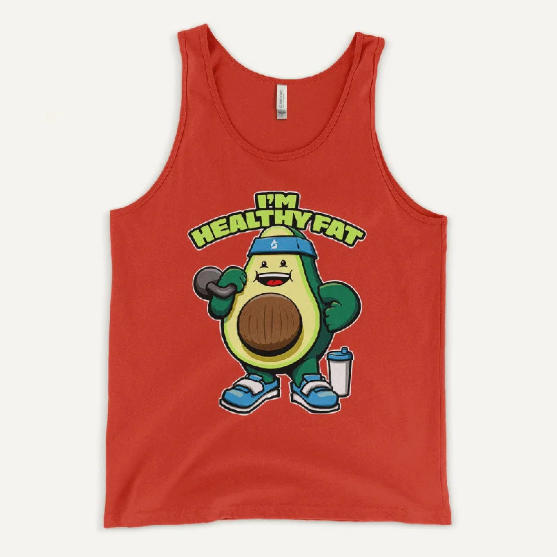 Functional Pants I'm Healthy Fat Avocado Men's Tank Top