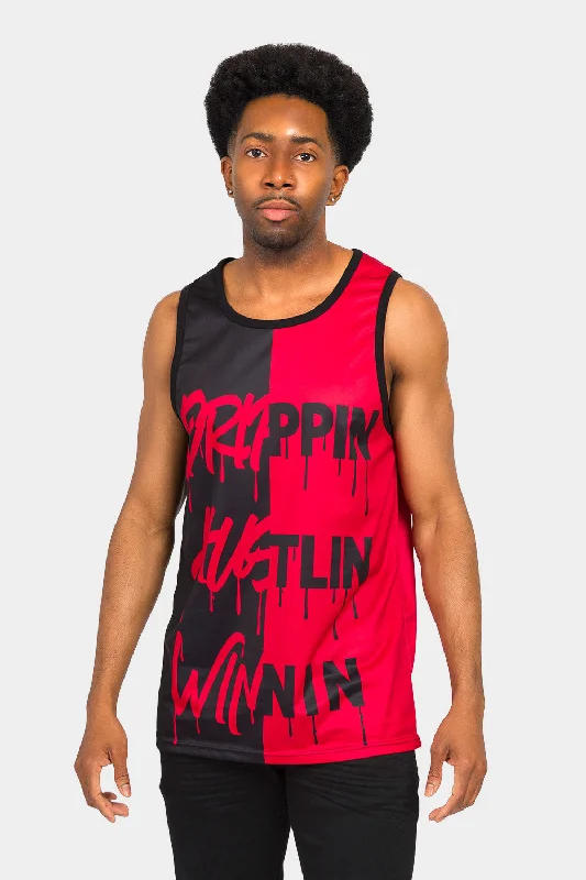 Practical Footwear Drippin Hustlin Winnin Tank Top