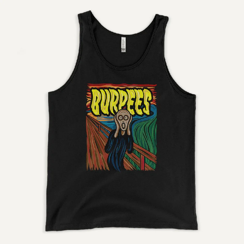 Smart T-shirts The Scream Burpees Men’s Tank Top