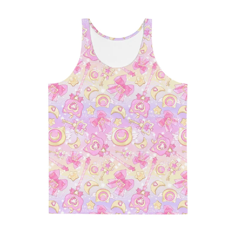 Relaxed Bottoms Men's Magical Girl Tank Top