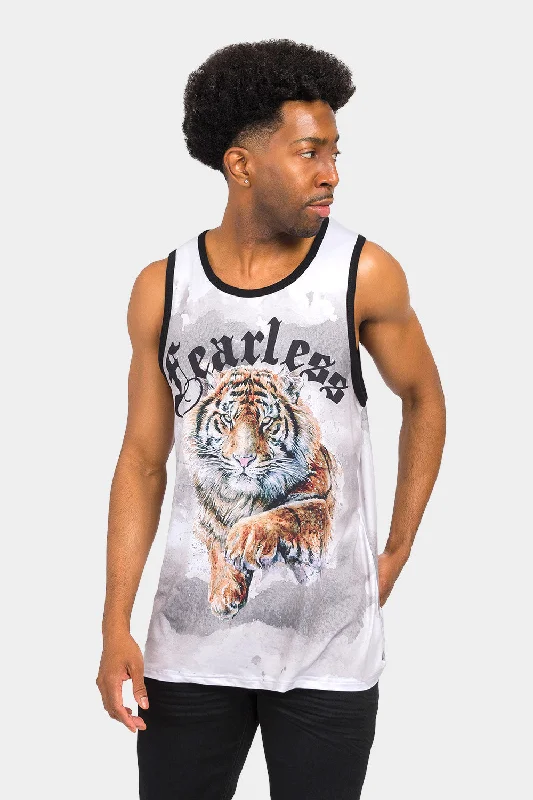 Comfortable Bottoms Fearless Tiger Tank Top