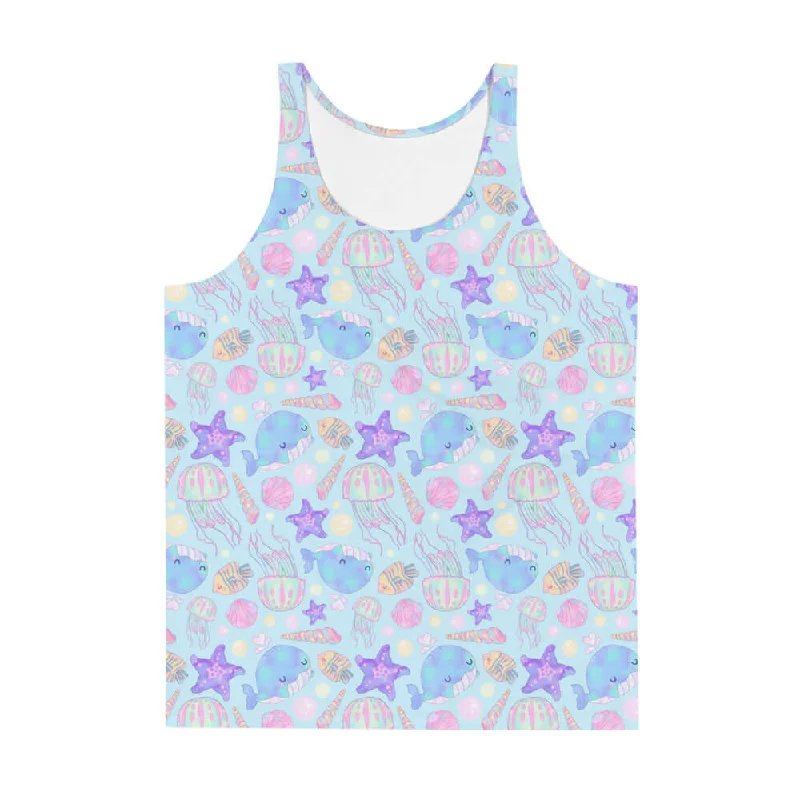 Warm Bottoms Men's Under the Sea Tank Top