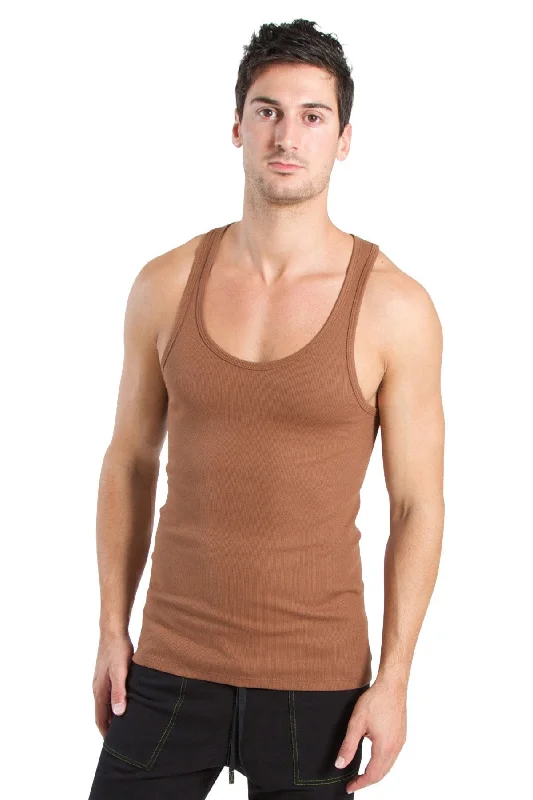 Warm Suits Sustain Tank Top (Chocolate Brown)