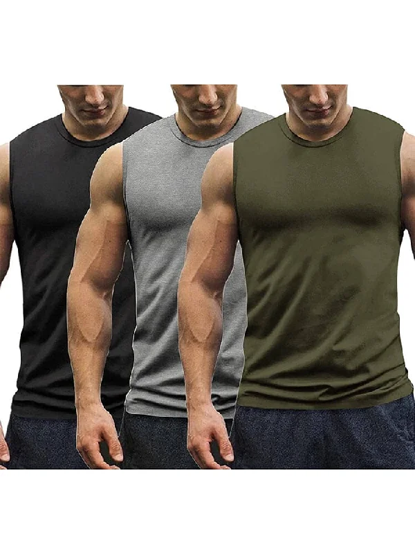 Trendy Pants 3-Pack Muscle Tank Top (US Only)