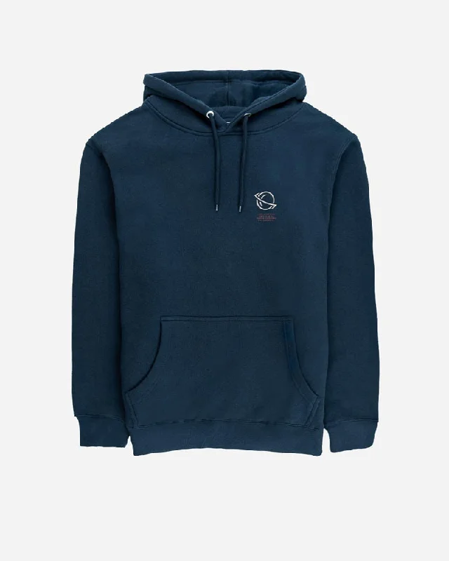 Versatile Shorts Lost Neue Planet Hooded Sweatshirt-Navy