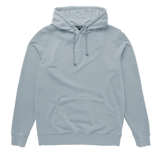 Trendy Shorts Mystic Iconic Hooded Sweatshirt-Grey Blue