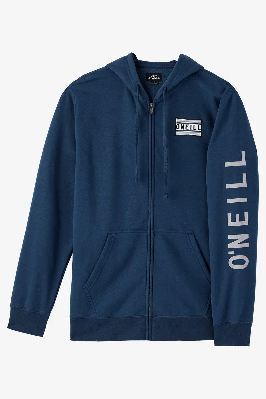 Practical Hoodies O'Neill Fifty Two Zip Sweatshirt-Midnight Navy