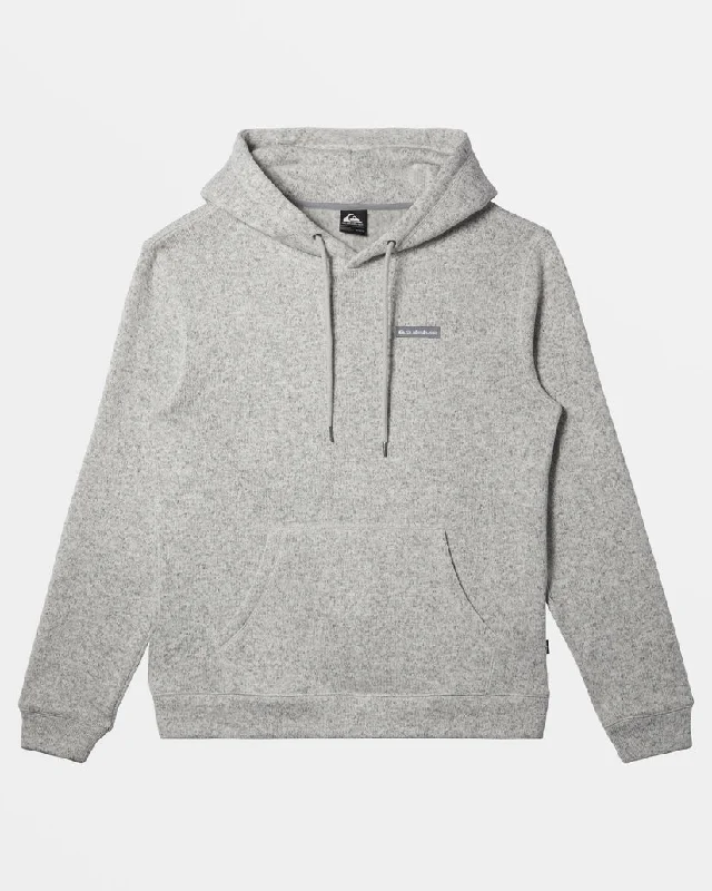 Cool Sweatshirts Quiksilver Keller Hooded Sweatshirt-Light Grey Heather