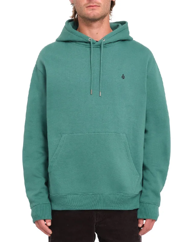 Relaxed Footwear Volcom Single Stone PO Sweatshirt-Sea Green