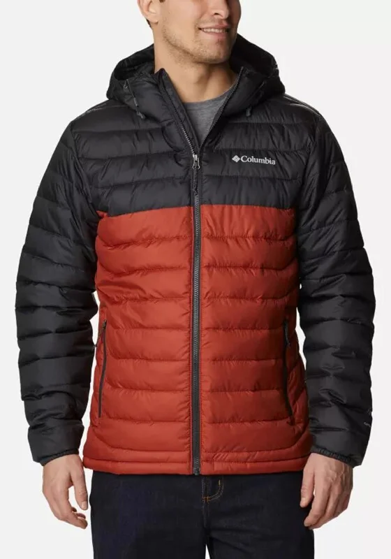 Columbia Men’s Powder Lite Jacket, Warp Red & Shark