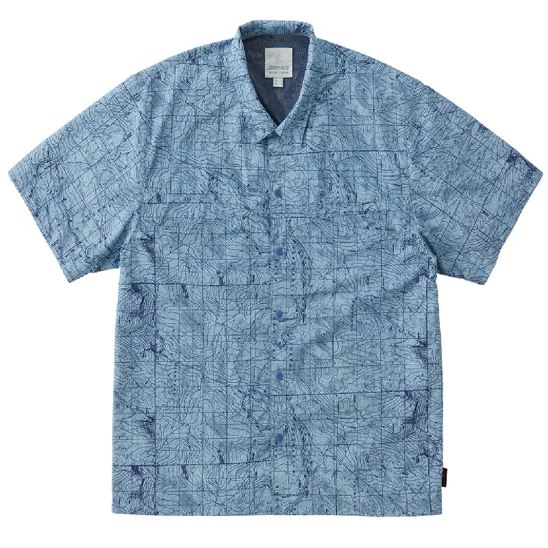 Gramicci Camp Shirt Yosemite Blue