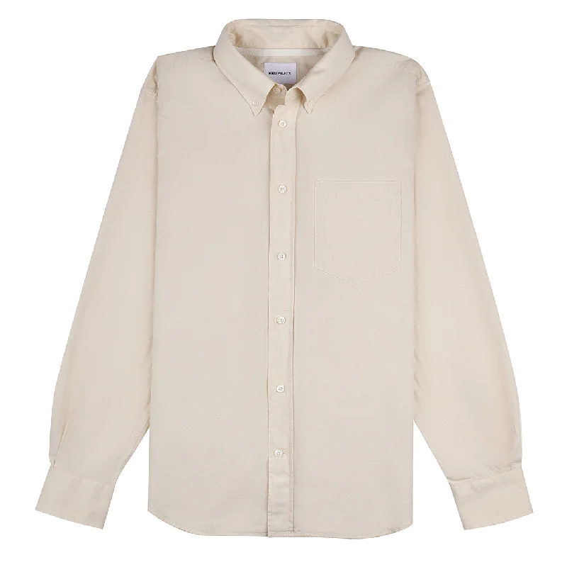 Norse Projects Algot Chambray LS Shirt Ecru