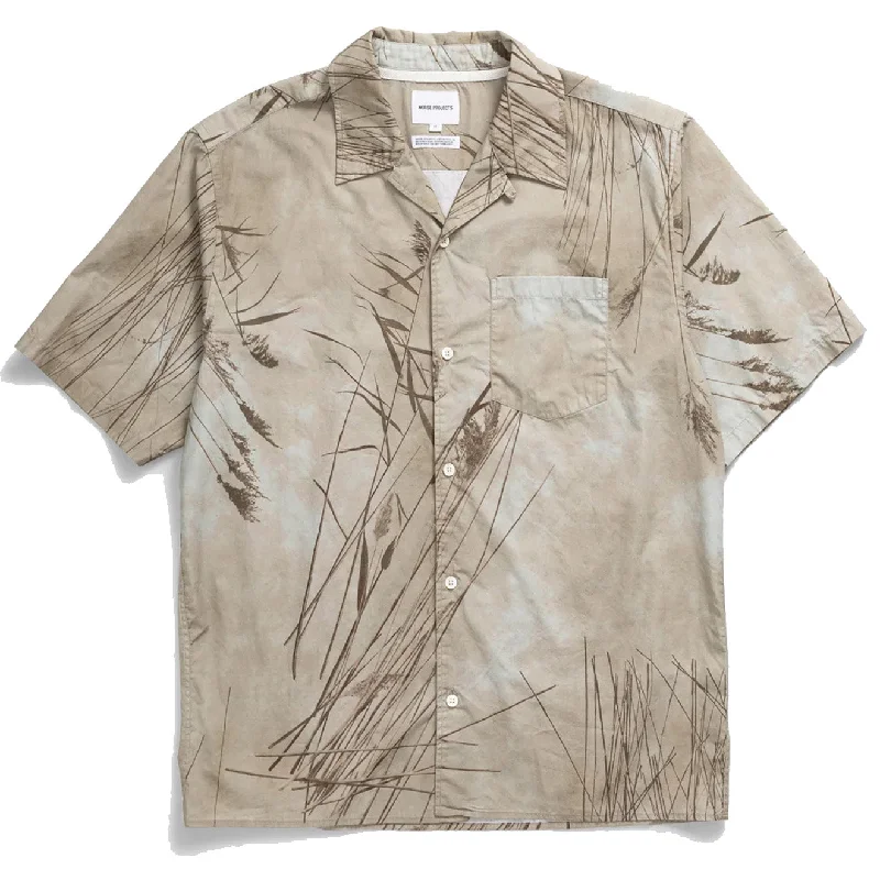 Norse Projects Carsten Print SS Shirt Light Khaki