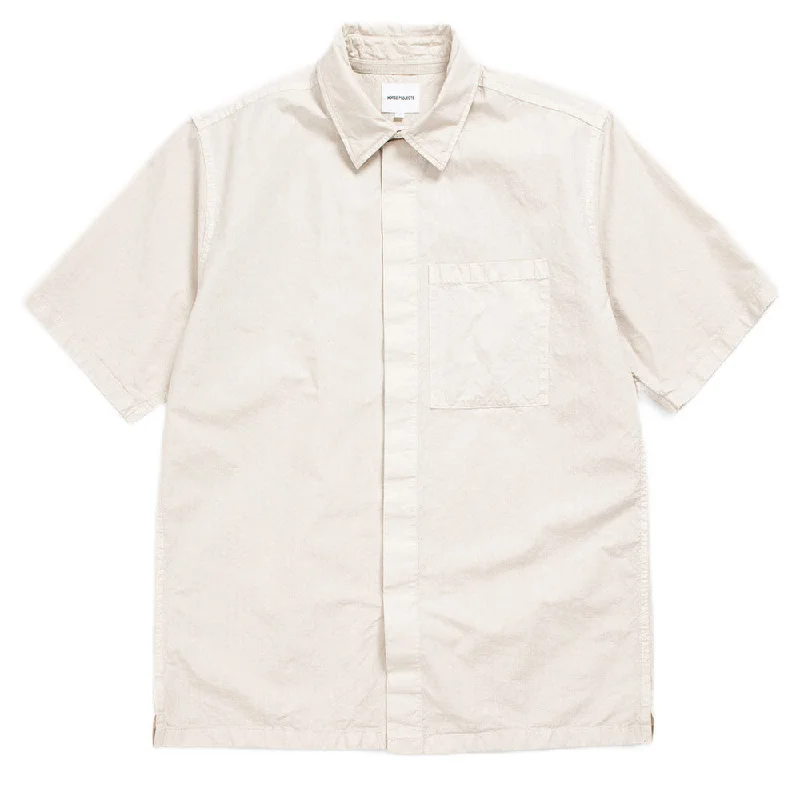 Norse Projects Ivan Typewriter SS Shirt Marble White