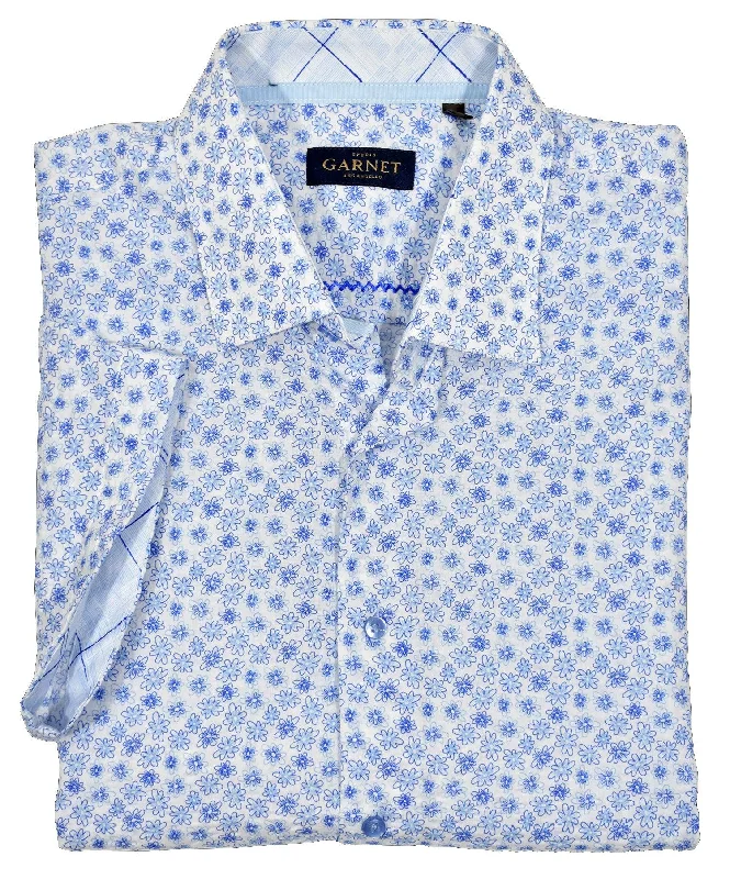 ZA1006S Seersucker Floral Shirt