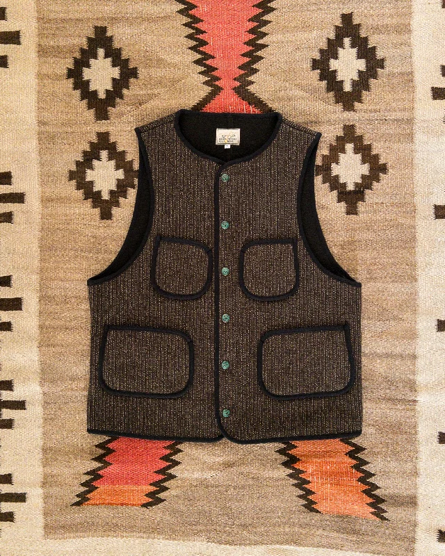 Beachcloth Vest - Brown