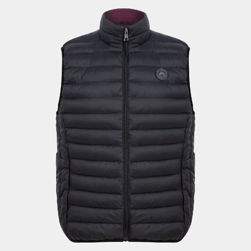 Mens Contrast Lined Gilet