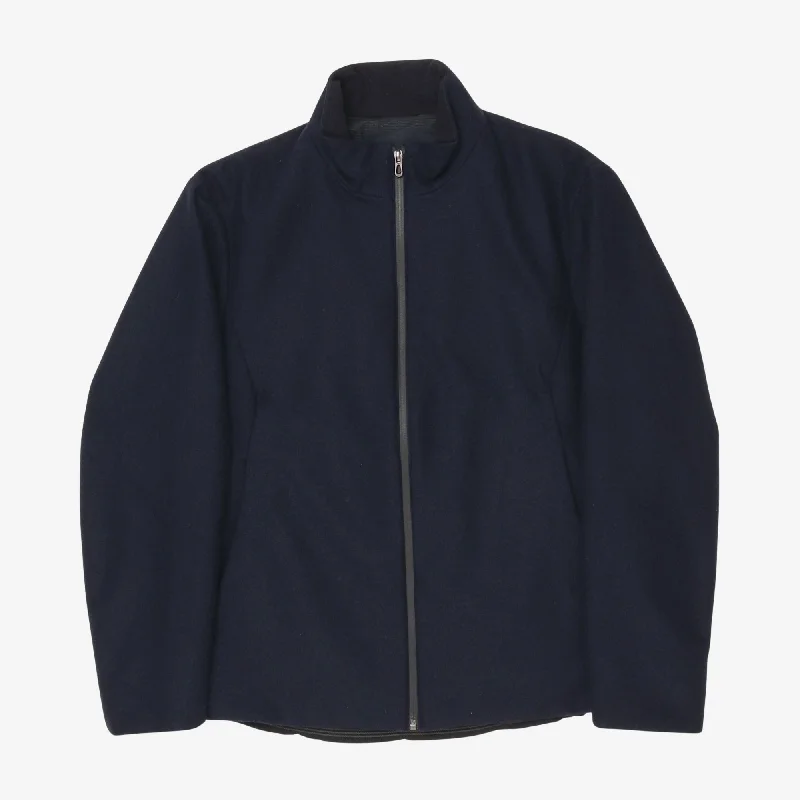 Wool Zip Jacket