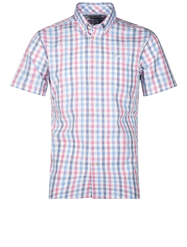 Longstone Check Short Sleeve Shirt Red