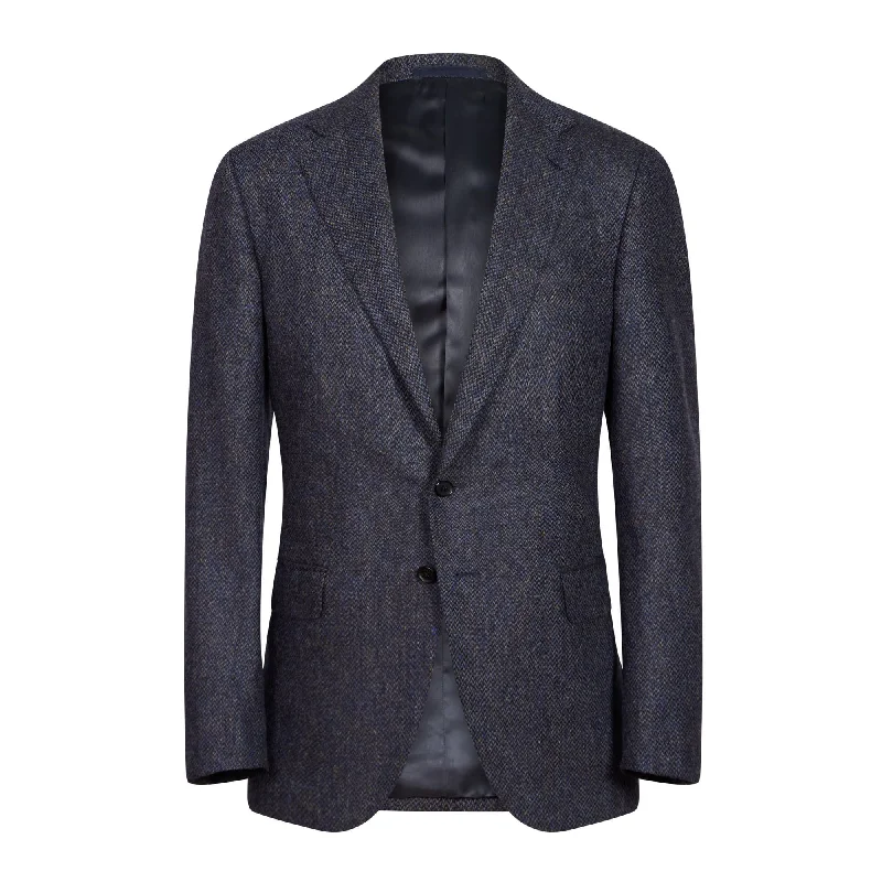 HENRY SARTORIAL X CARUSO Norma Jacket BLUE/GREY/MULTI