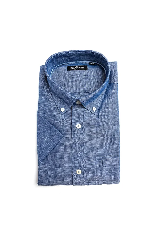 Pre End Frey Linen Shirt, Denim