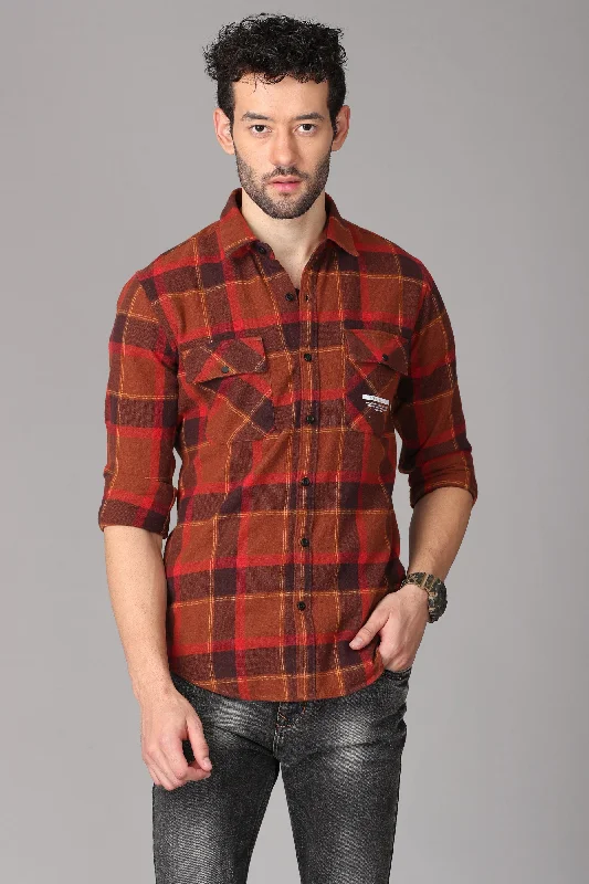 Red Checks Shirt