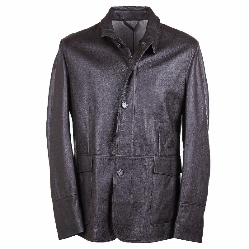 Rifugio Deerskin Leather Travel Jacket