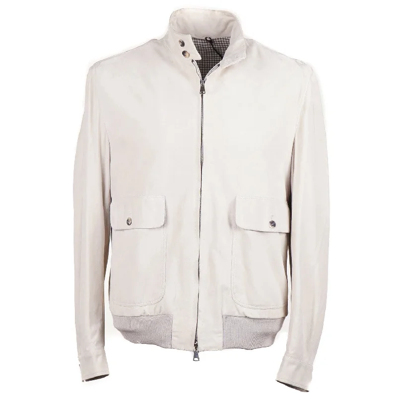 Rifugio Nappa Suede Bomber Jacket