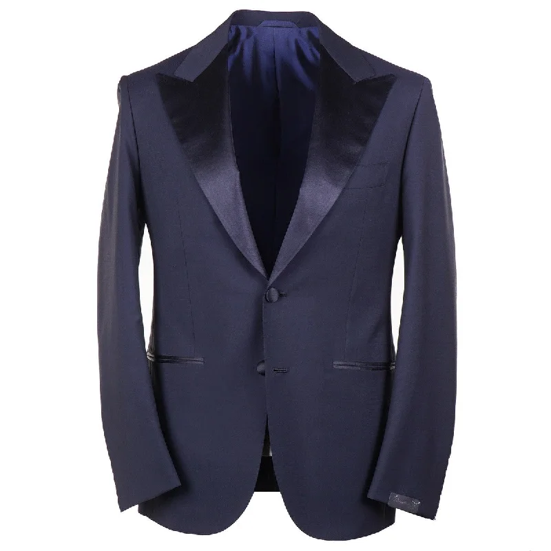 Sartorio Midnight Blue Peak Lapel Tuxedo