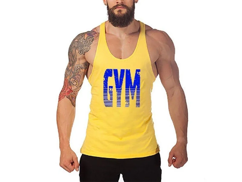 Gym Tank Top Men Stringer Y back Tank Tops