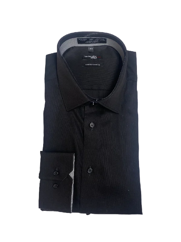 Leo Chevalier Black Red Label Fitted Dress Shirt - 225161 0998