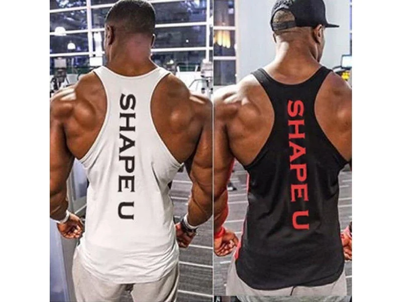 Gay Gym Tops | Workout Fitness Cotton Tank Tops