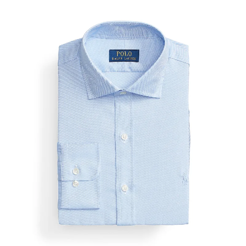 Ralph Lauren - Slim Fit Dobby Shirt in Blue