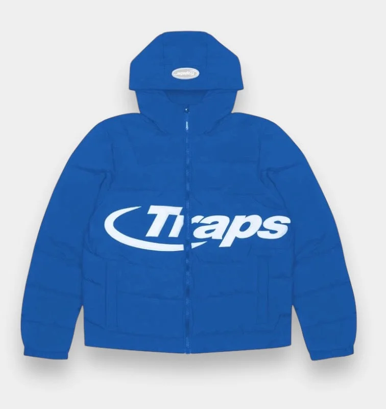 Trapstar Hooded Hyperdrive Jacket - Dazzling Blue