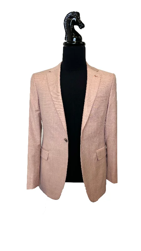 Peach Vercini blazer