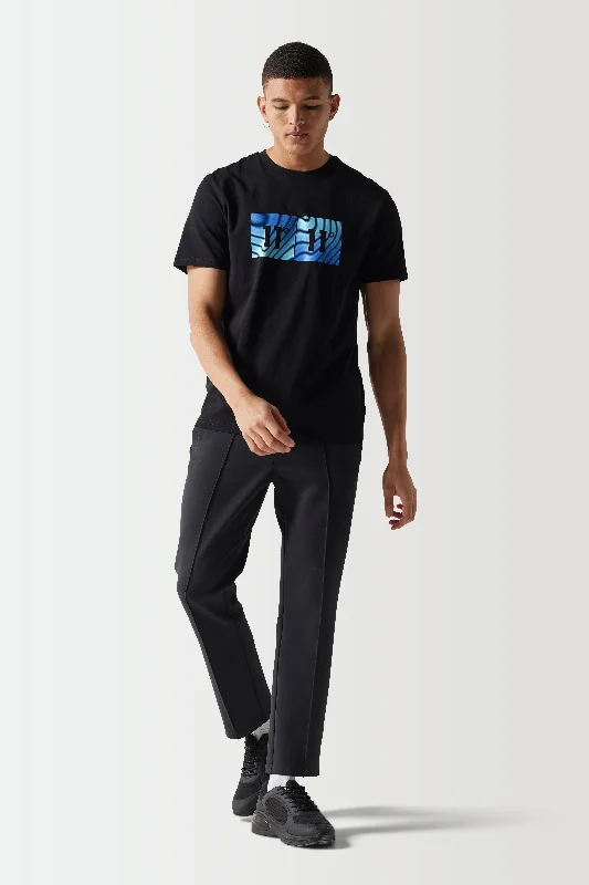 Gradient Graphic T-Shirt - Black