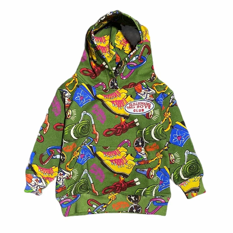 Kids Billionaire Boys Club BB Hik Hoodie (Cactus Green) 813-6303