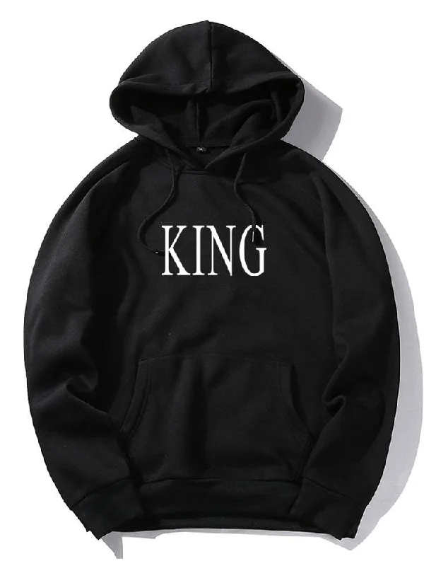 King Print Hoodie