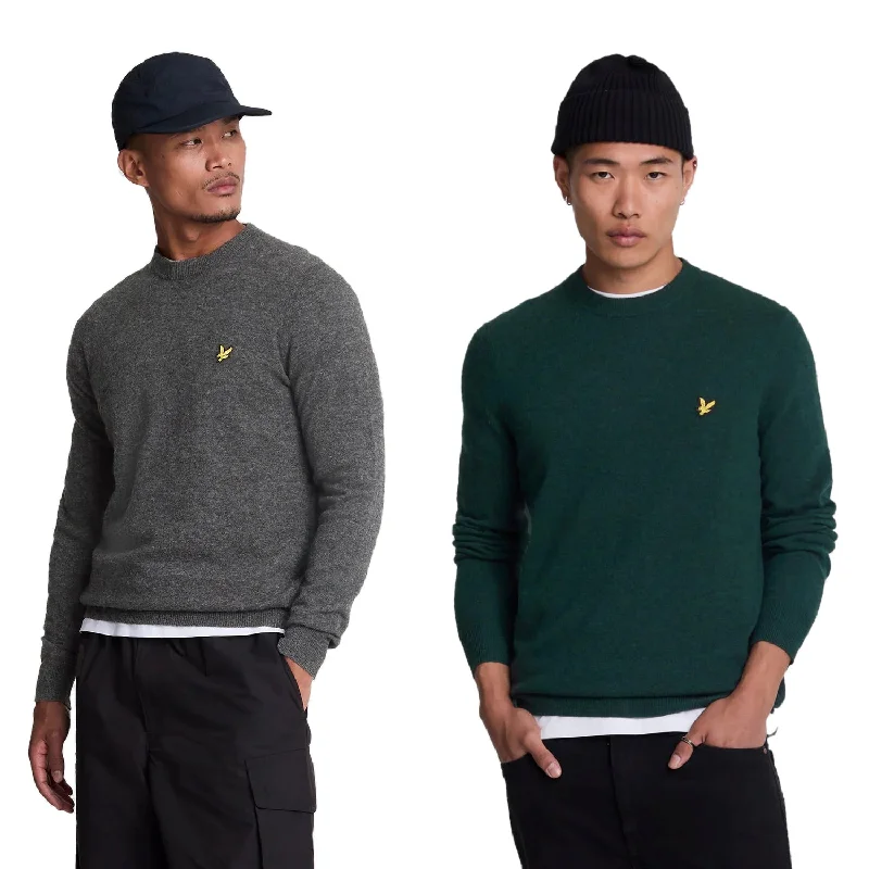 Lyle & Scott Lambswool Blend Knit Crew Neck Jumper