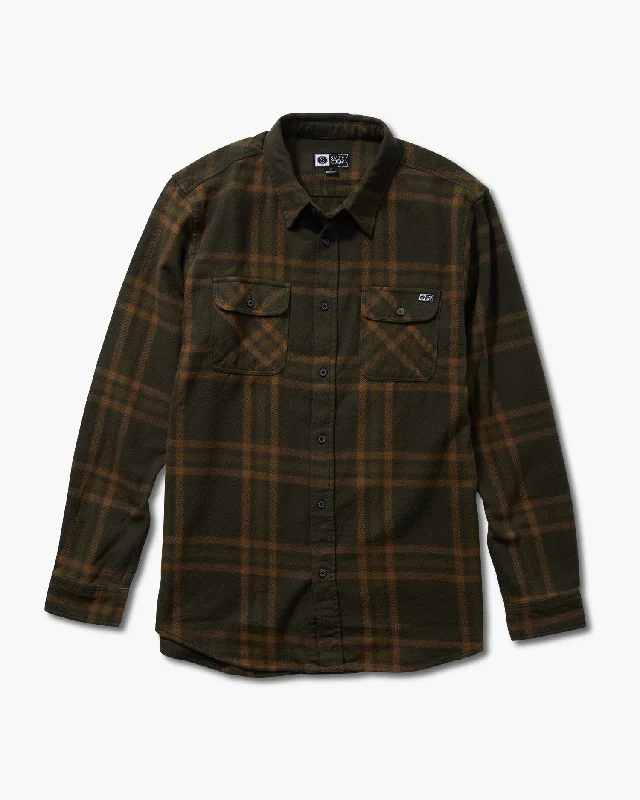 Landfall Flannel - Olive