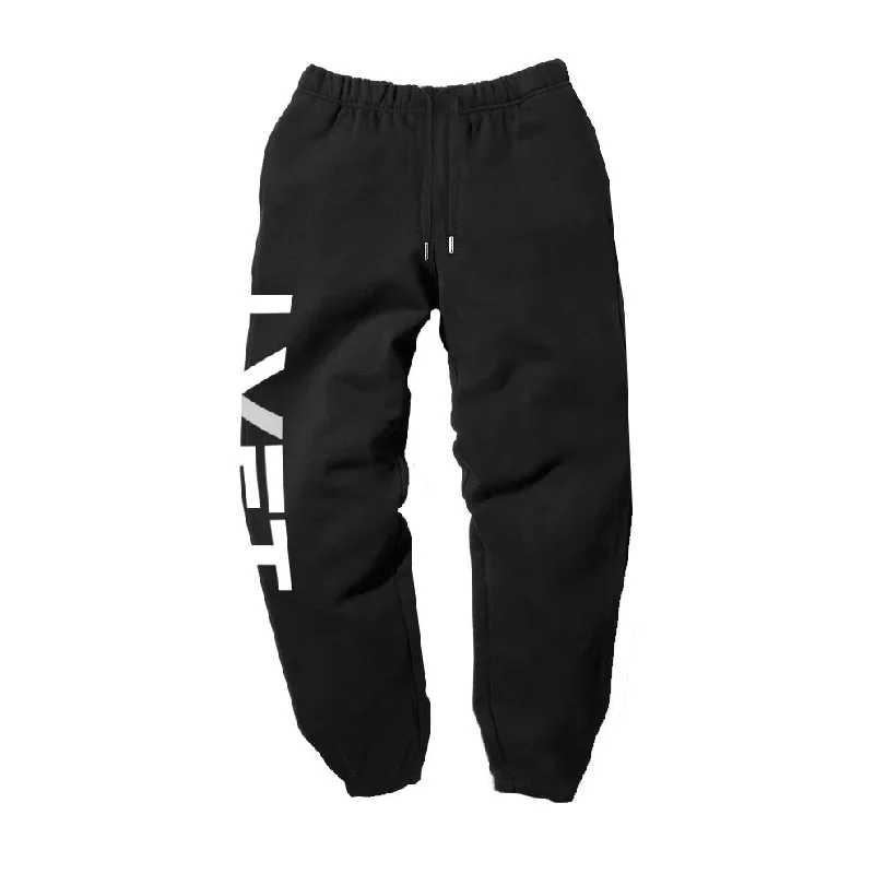 Slate Sweat Pants - Black / White